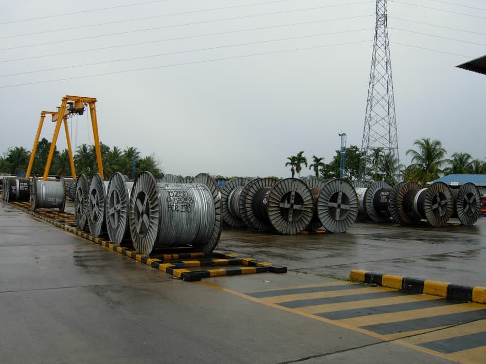 ESP power cable stock in multiple sizes and configurations