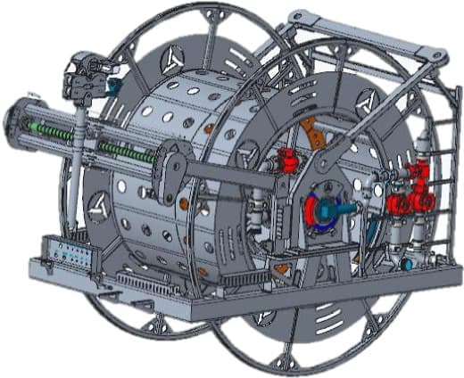 Coiled Tubing Tubing Reel